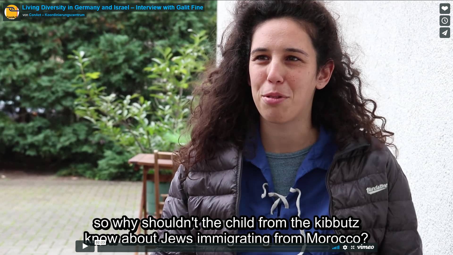 Living Diversity in Germany and Israel – Interview with Galit Fine