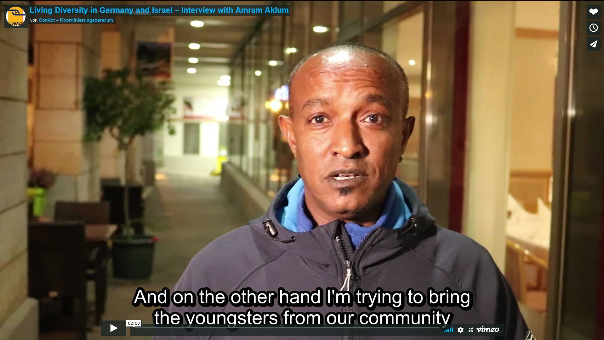 Living Diversity in Germany and Israel – Interview with Amram Aklum